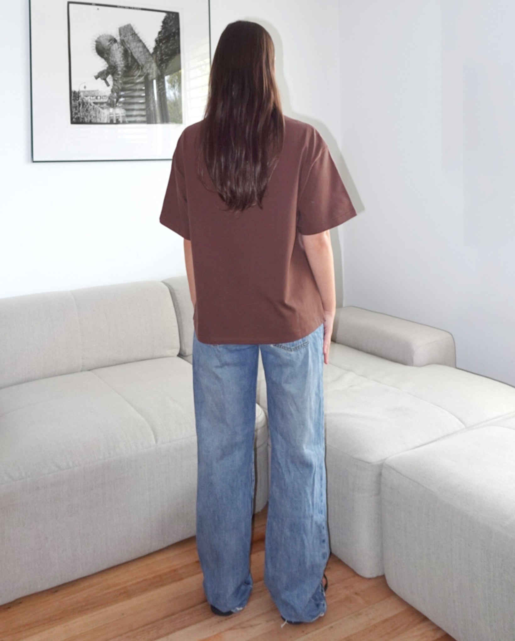 Smiley Apples T-Shirt (Brown)