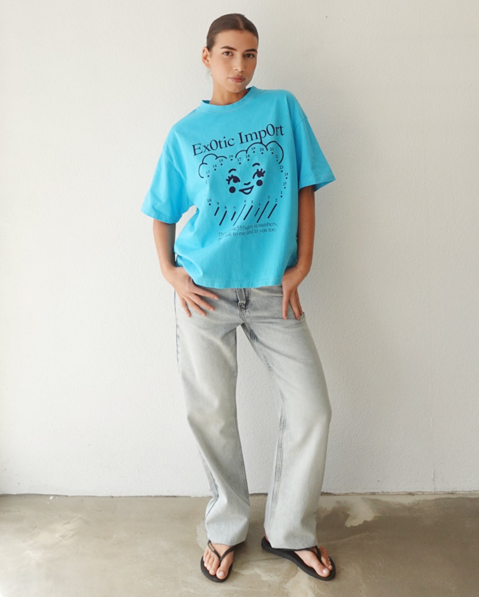 Angel Numbers T-Shirt (Baby Blue)