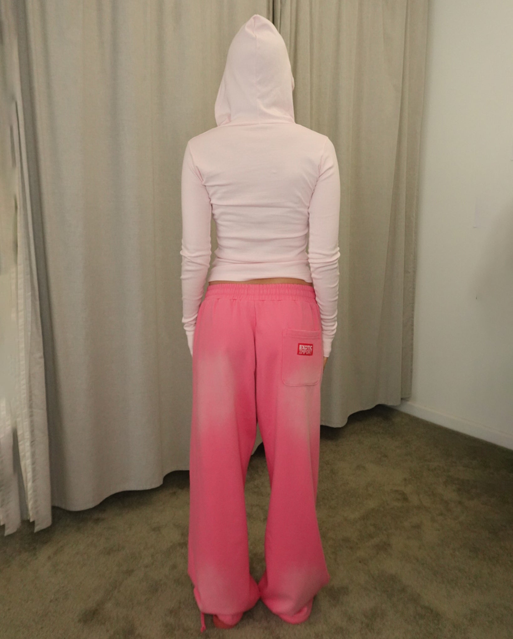 Tracksuit Bottoms (Pink Wash)