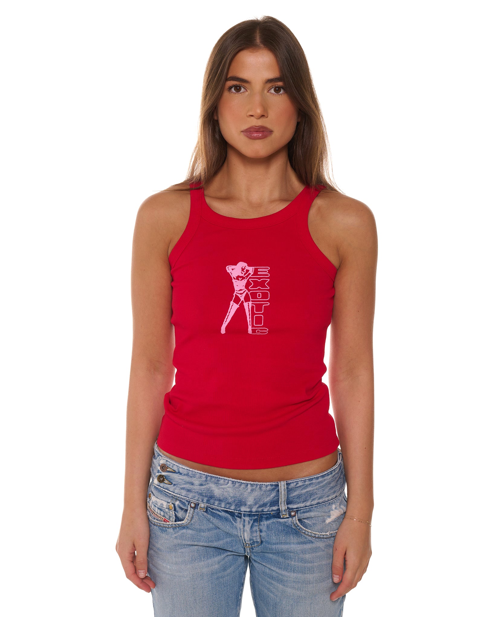 Cowgirl II Ribbed Tank Top