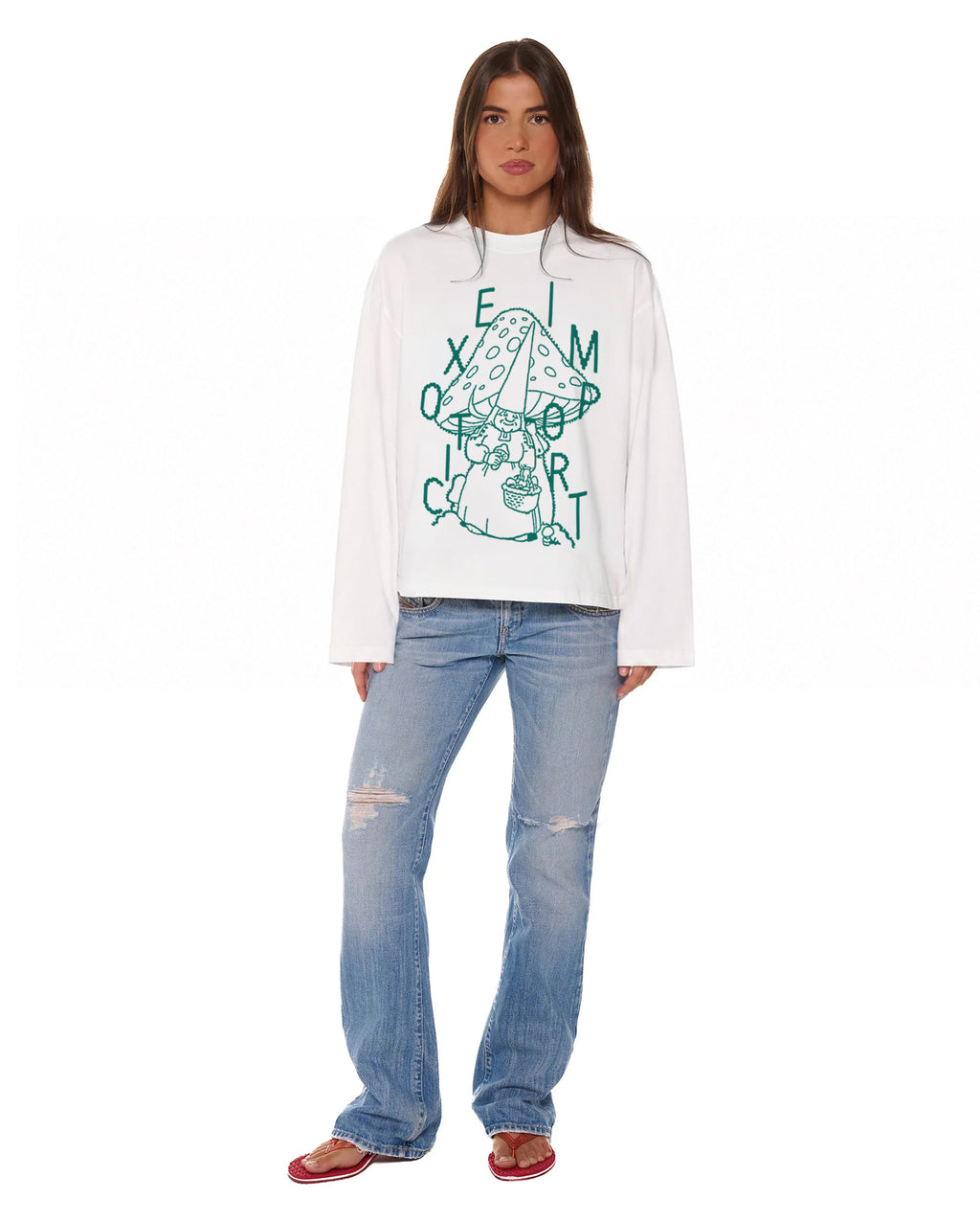 Mother Mushroom Long Sleeve T-Shirt