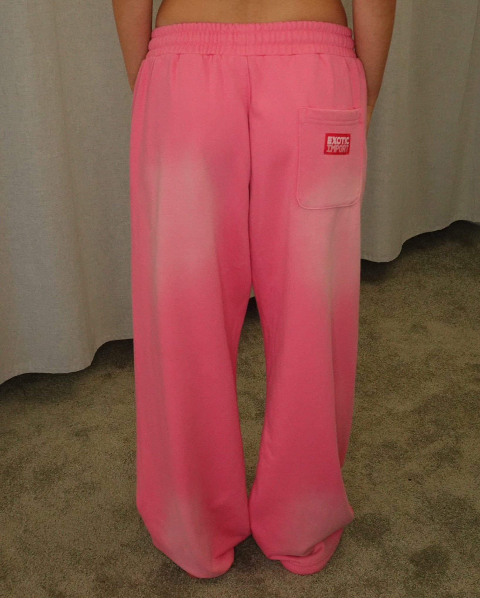 Tracksuit Bottoms (Pink Wash)
