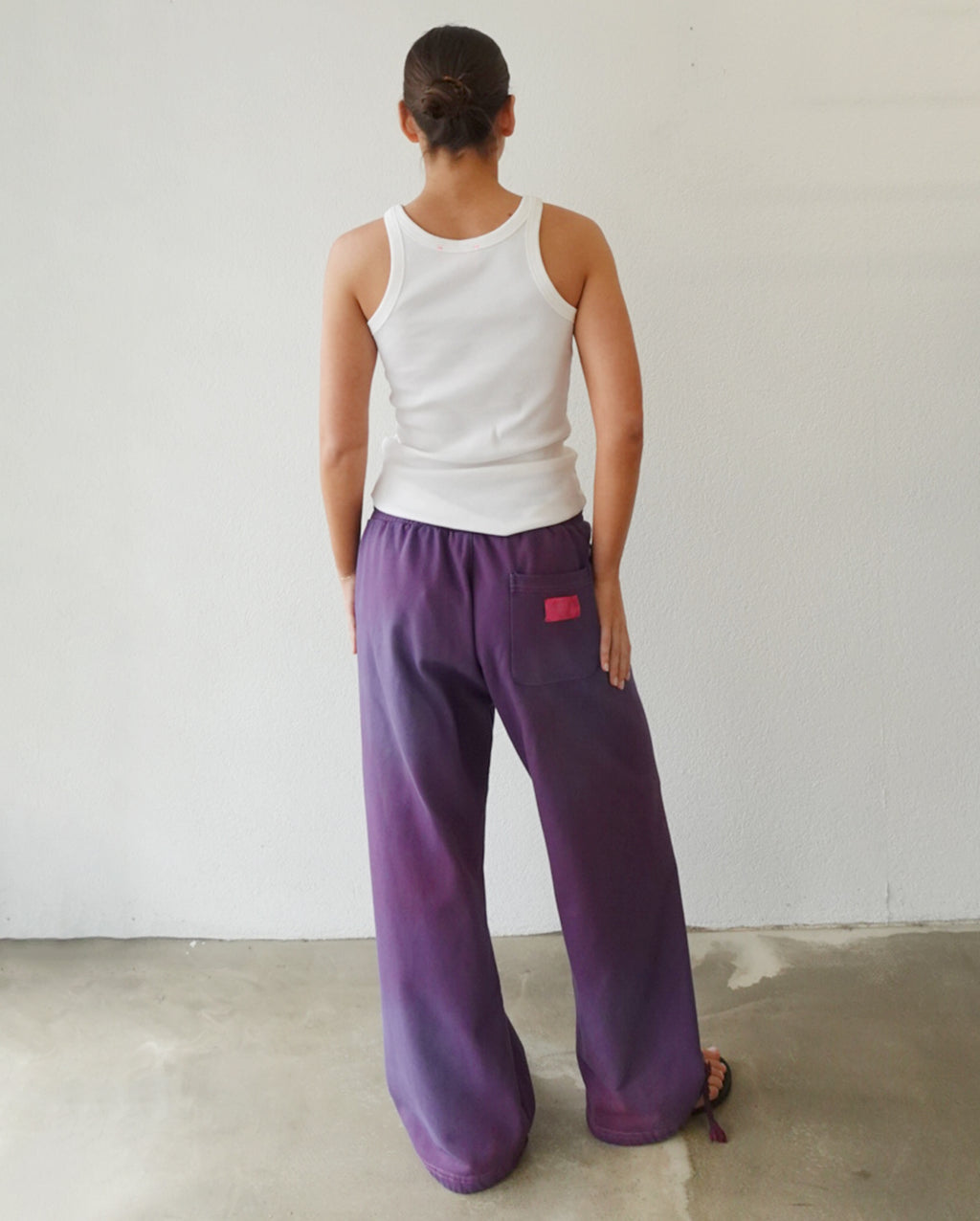 Tracksuit Bottoms (Purple Wash)