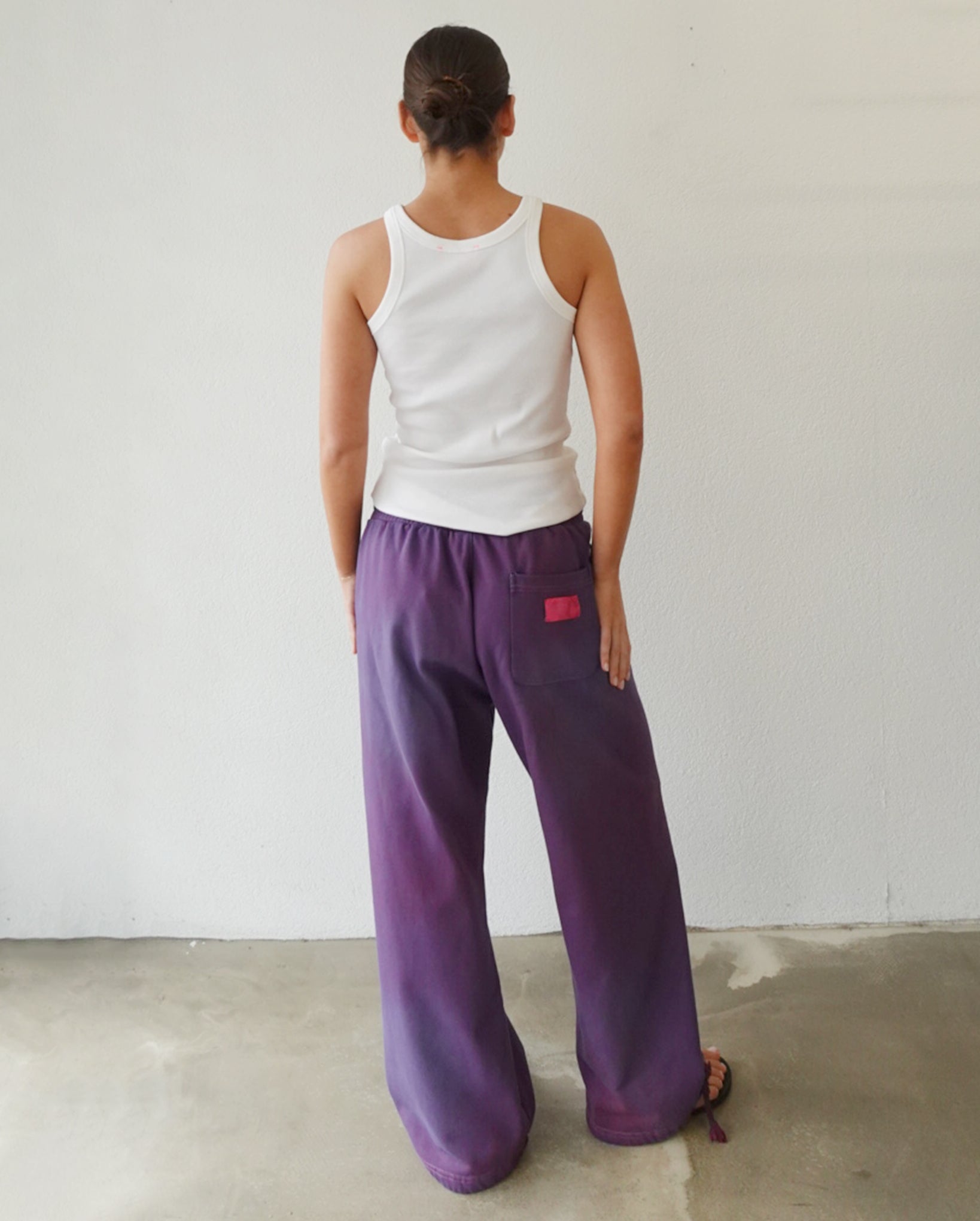 Tracksuit Bottoms (Purple Wash)