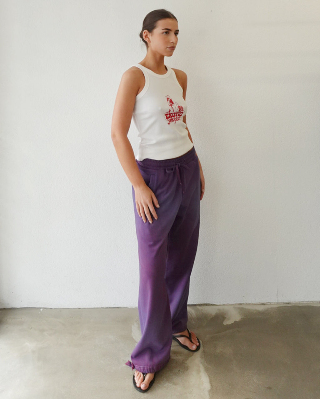 Tracksuit Bottoms (Purple Wash)