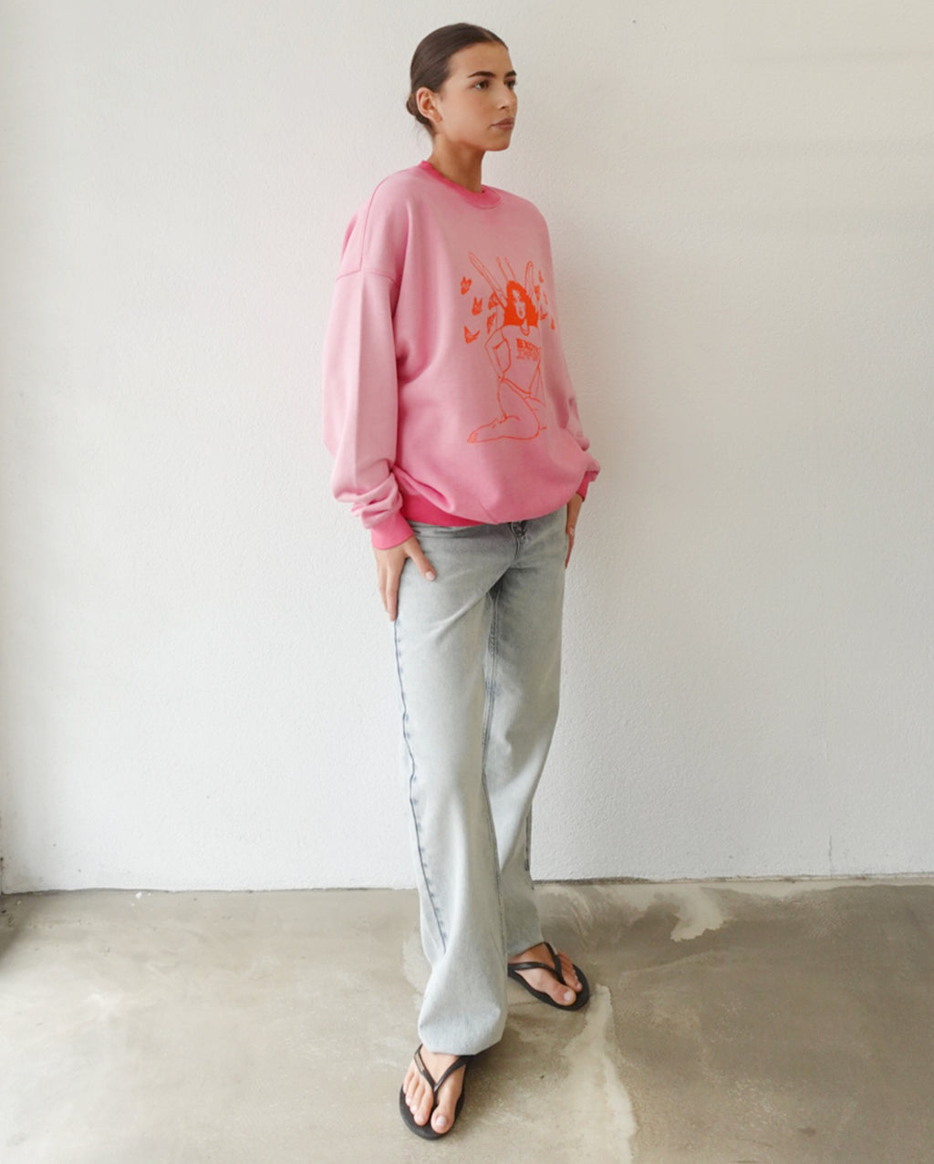 Butterfly Queen Sweatshirt (Pink)