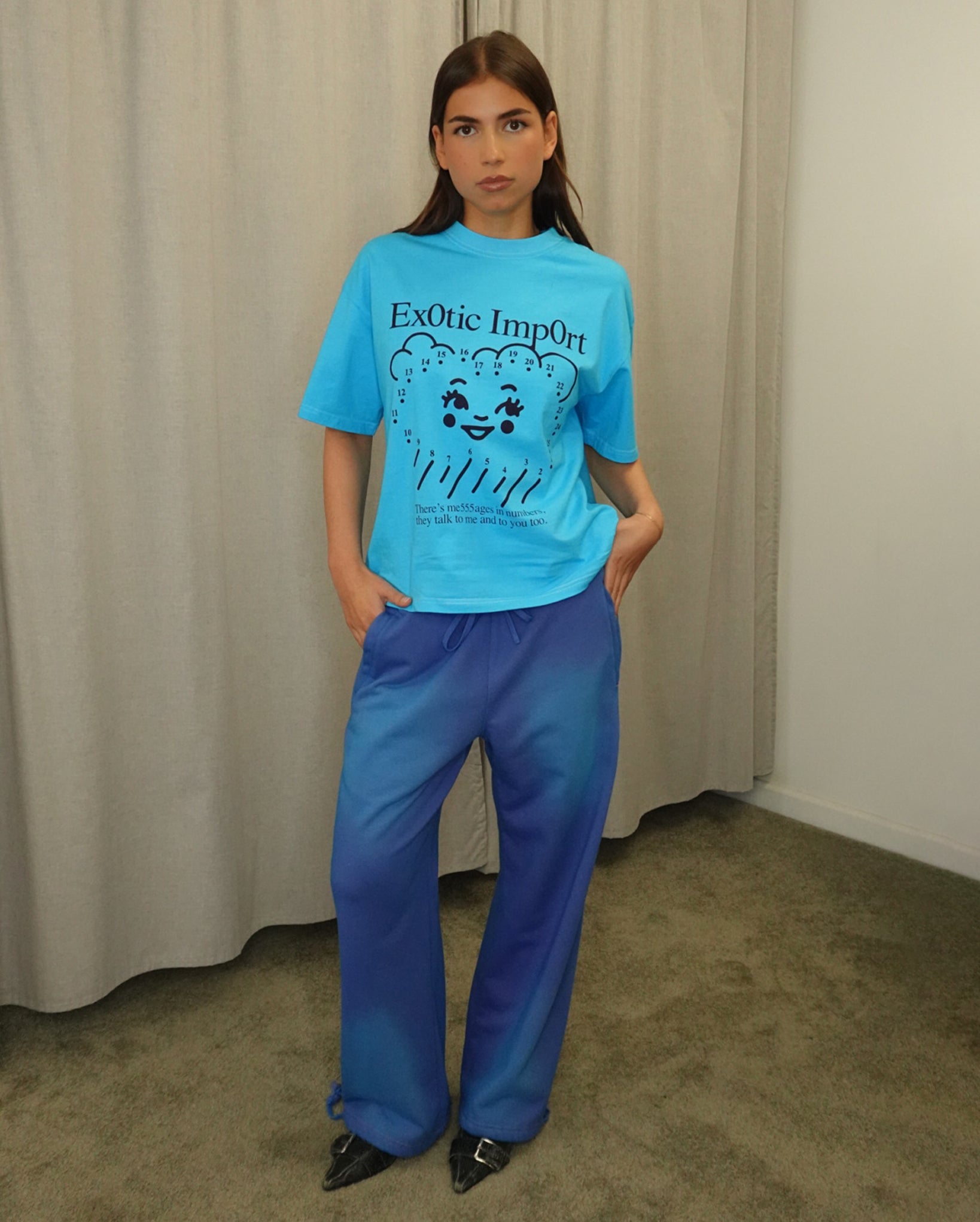 Angel Numbers T-Shirt (Baby Blue)