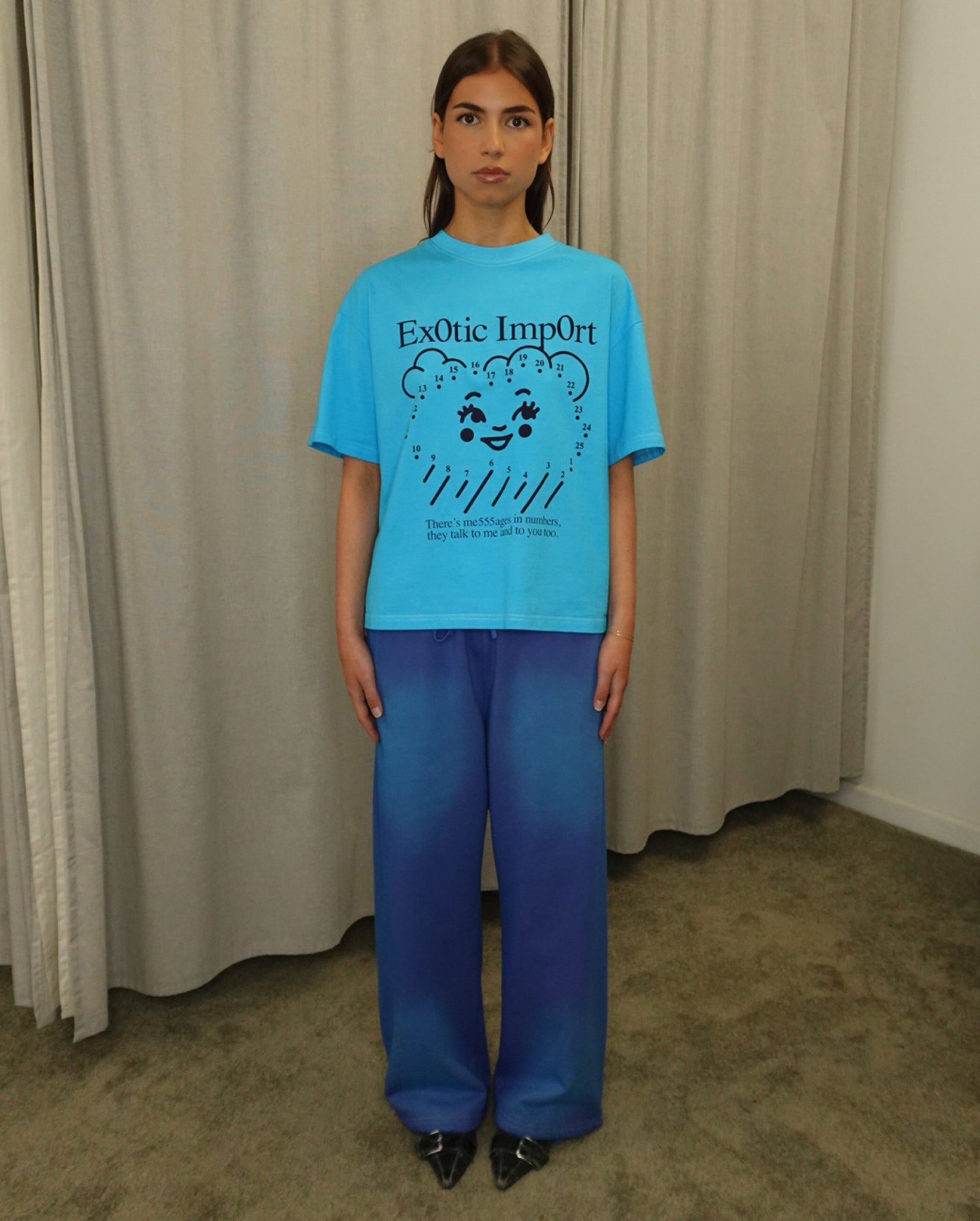 Angel Numbers T-Shirt (Baby Blue)