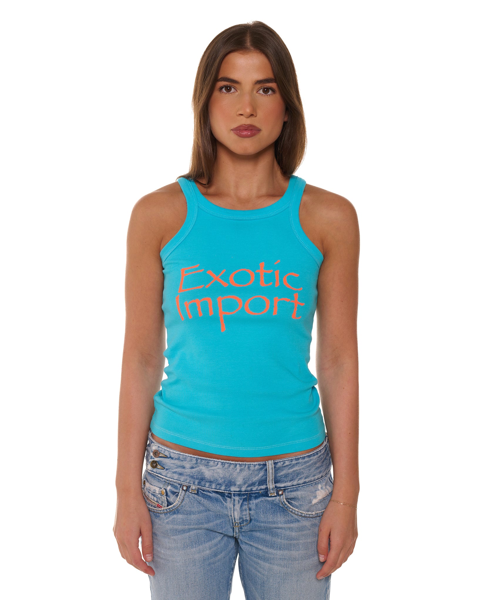 Papyrus II Ribbed Tank Top