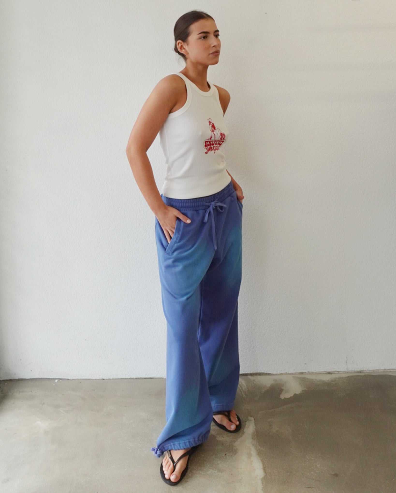 Tracksuit Bottoms (Blue Wash)