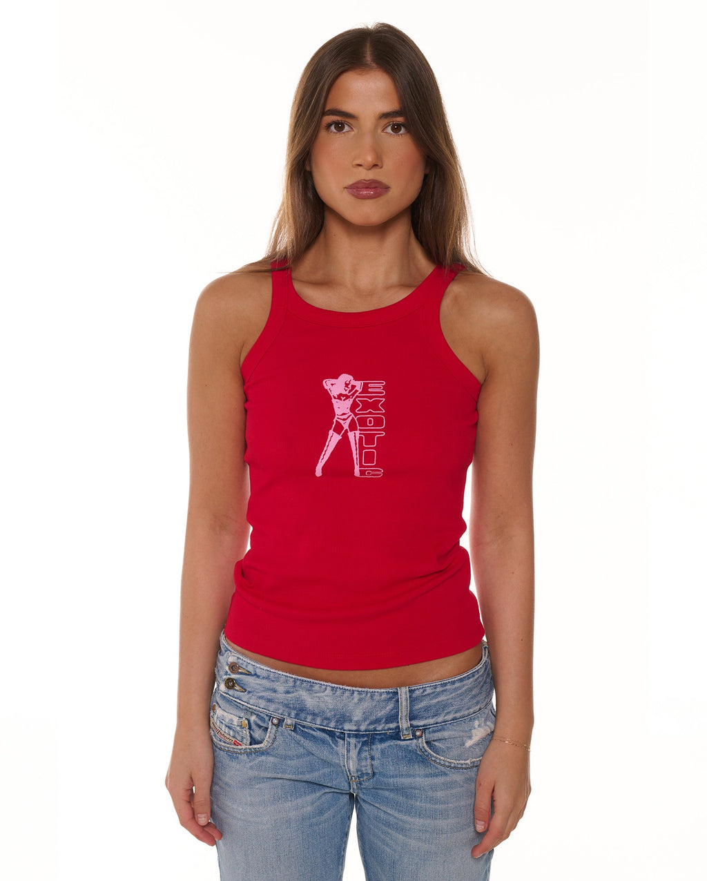 Cowgirl II Ribbed Tank Top