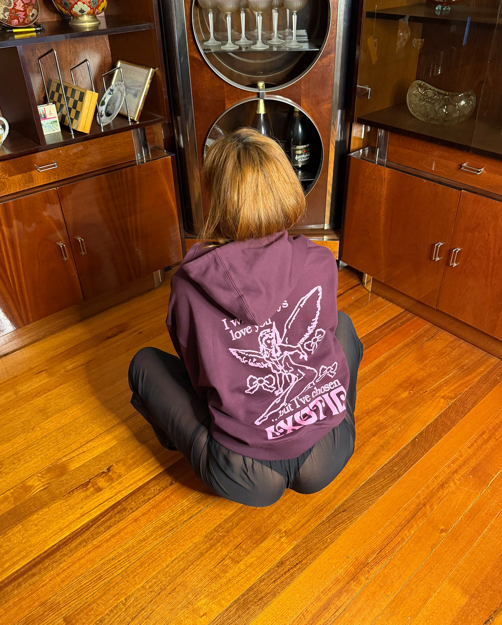 Exotic New Age Hooded Sweatshirt